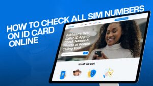 How to check All SIM Numbers on ID Card Online